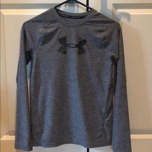 Boys Under Armour Long Sleeve Shirt